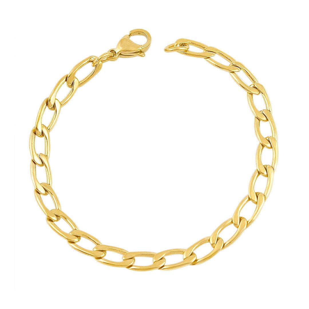 BohoMoon Stainless Steel Alessia Bracelet Gold / Small
