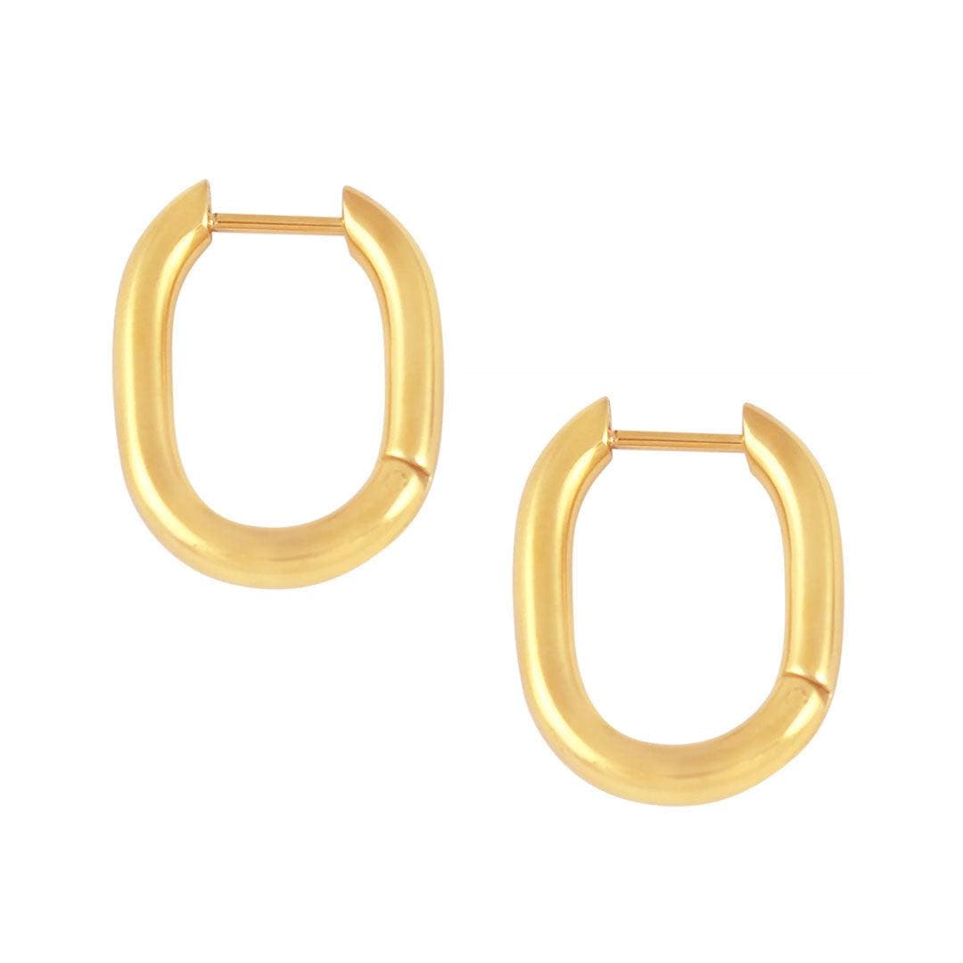 BOHOMOON Stainless Steel Charli Hoop Earrings Gold