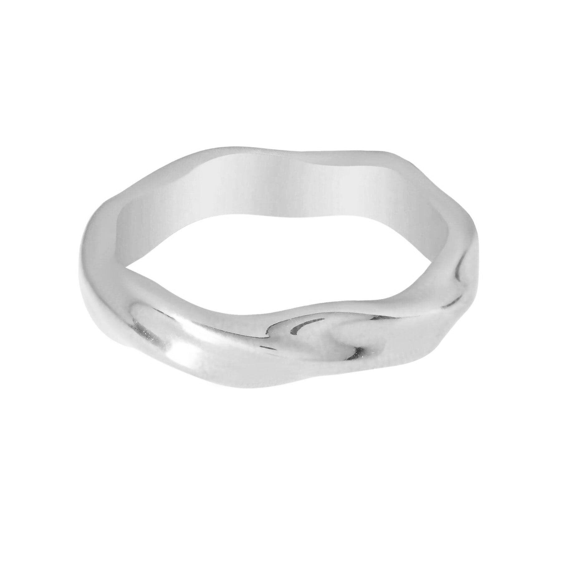 BohoMoon Stainless Steel Sage Ring Silver / US 5 / UK J / EUR 49 (x small)