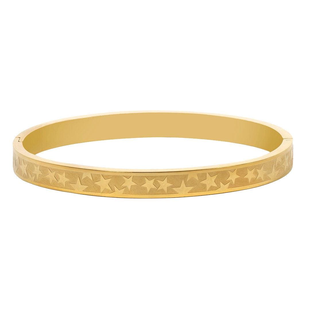 BohoMoon Stainless Steel Skyler Star Bracelet Gold