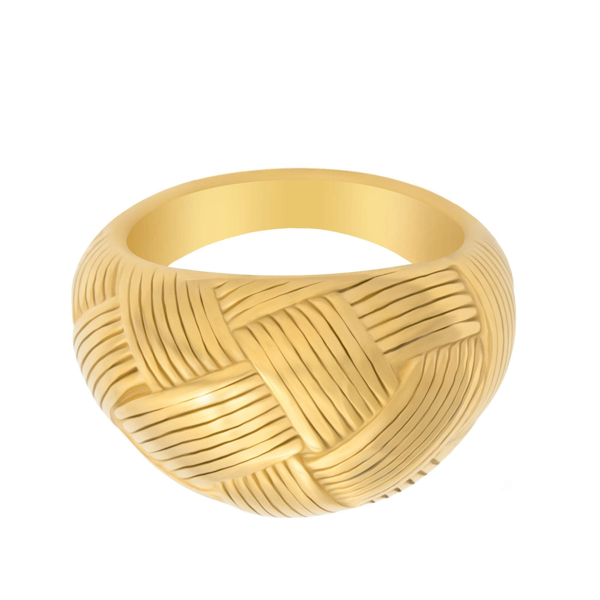 BohoMoon Stainless Steel Stefania Ring Gold / US 6 / UK L / EUR 51 (small)