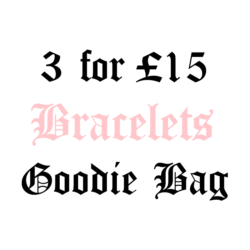 BOHOMOON Stainless Steel 3 for £15 Goodie Bag - Bracelets